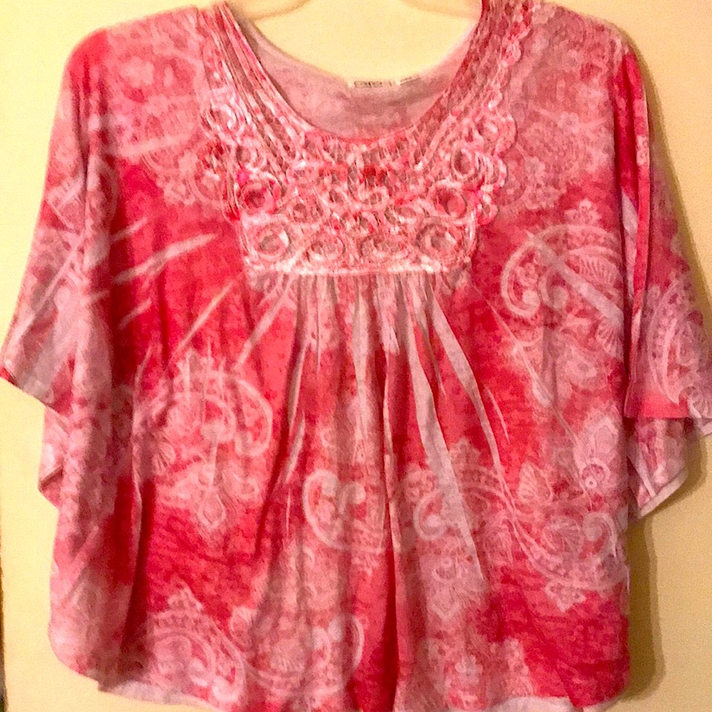 Cato large pink top
